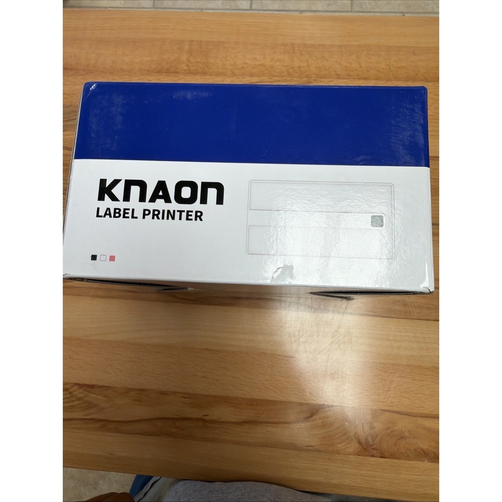 Knaon Bluetooth thermal ShippingLabel Printer 4x6 Portable Label Printer Black - Picture 9 of 10